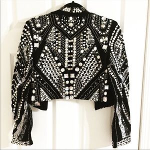 asos beaded jacket